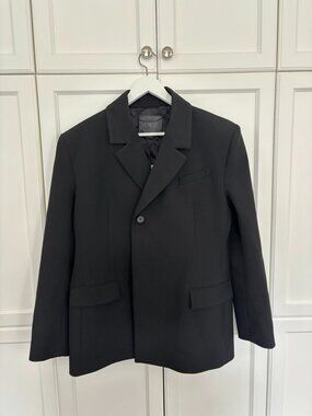 ZARA - NEW WITH TAGS - Black structured blazer - XL